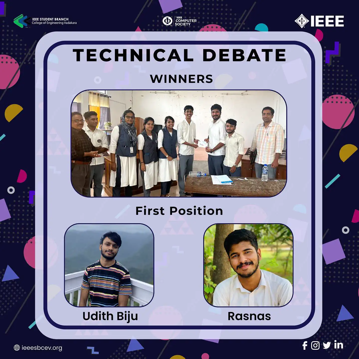 TechDebate Winners