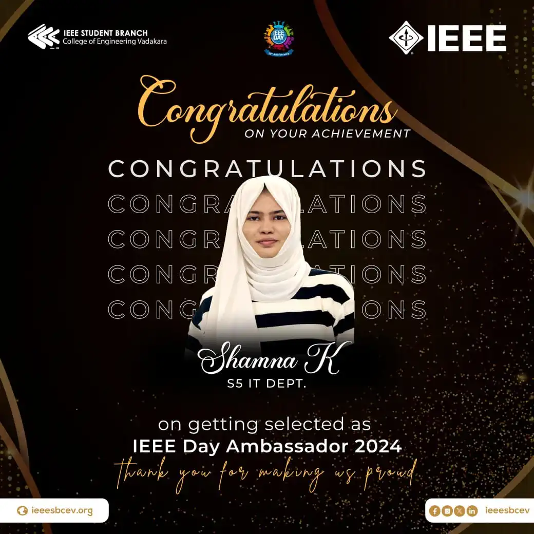 IEEE Day Ambassador 2024