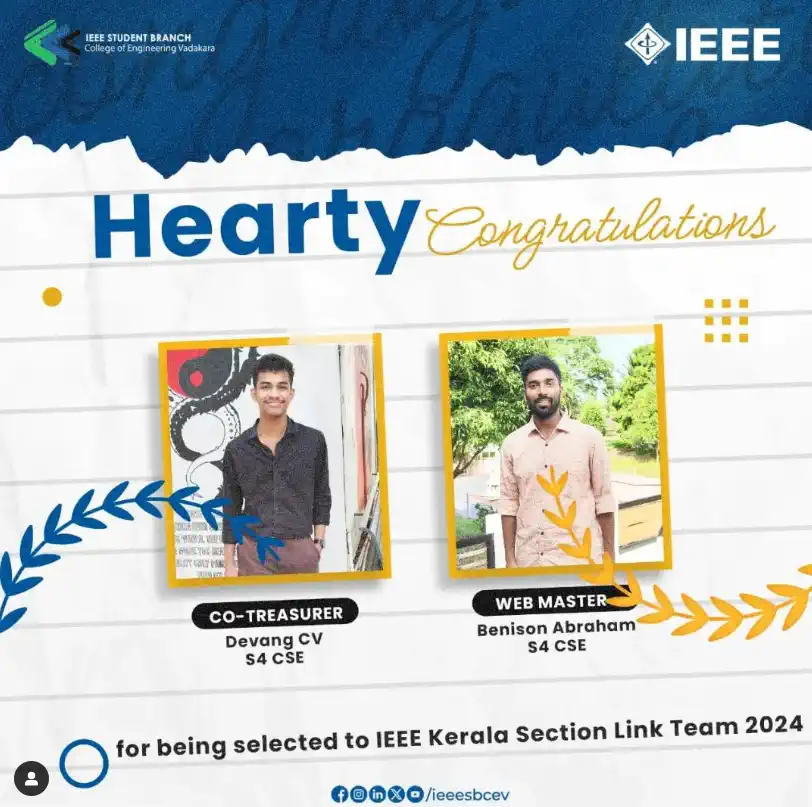 IEEE Kerala Section Link Team 2024