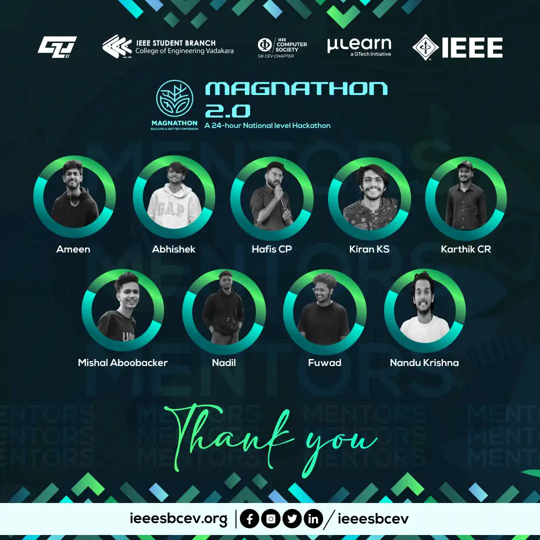 Magnathon 2.0 Mentors