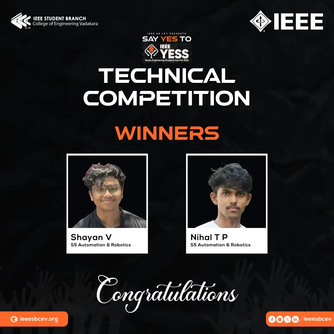 Technical Winners - Say YES to YESS