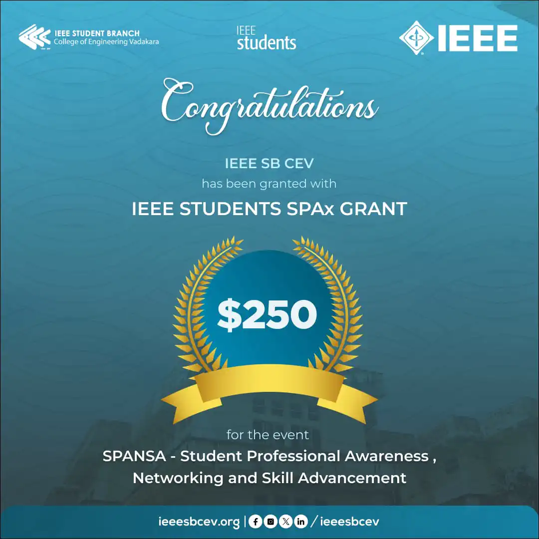 IEEE Students SPAx Grant