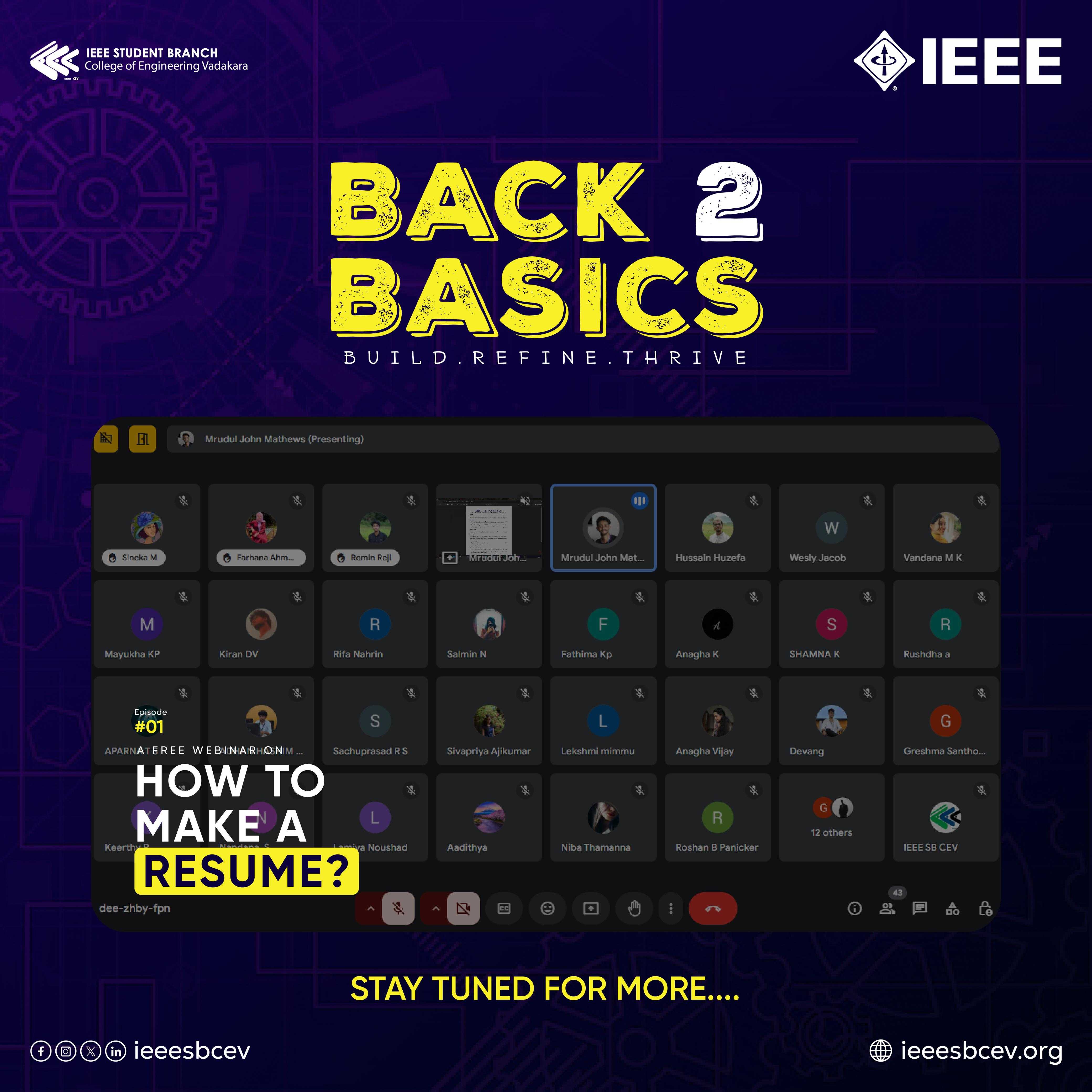 Back 2 Basics - Ep 01