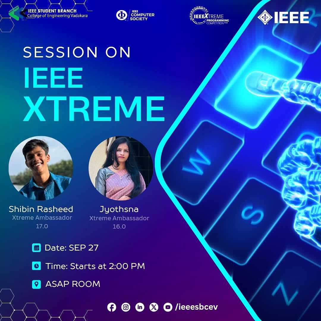 Session on IEEE Xtreme