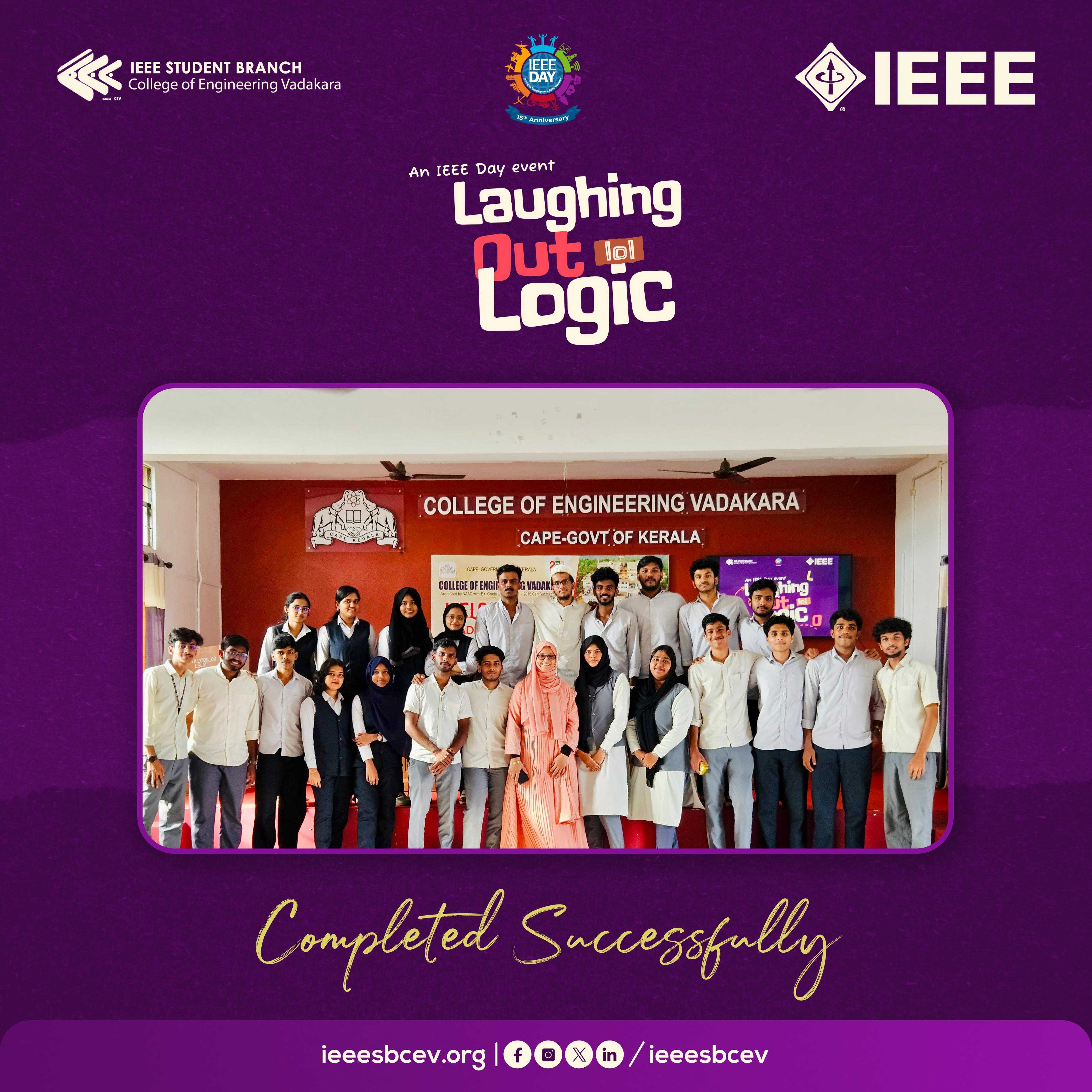 IEEE Day 2024 - LOL : Laughing Out Logic 