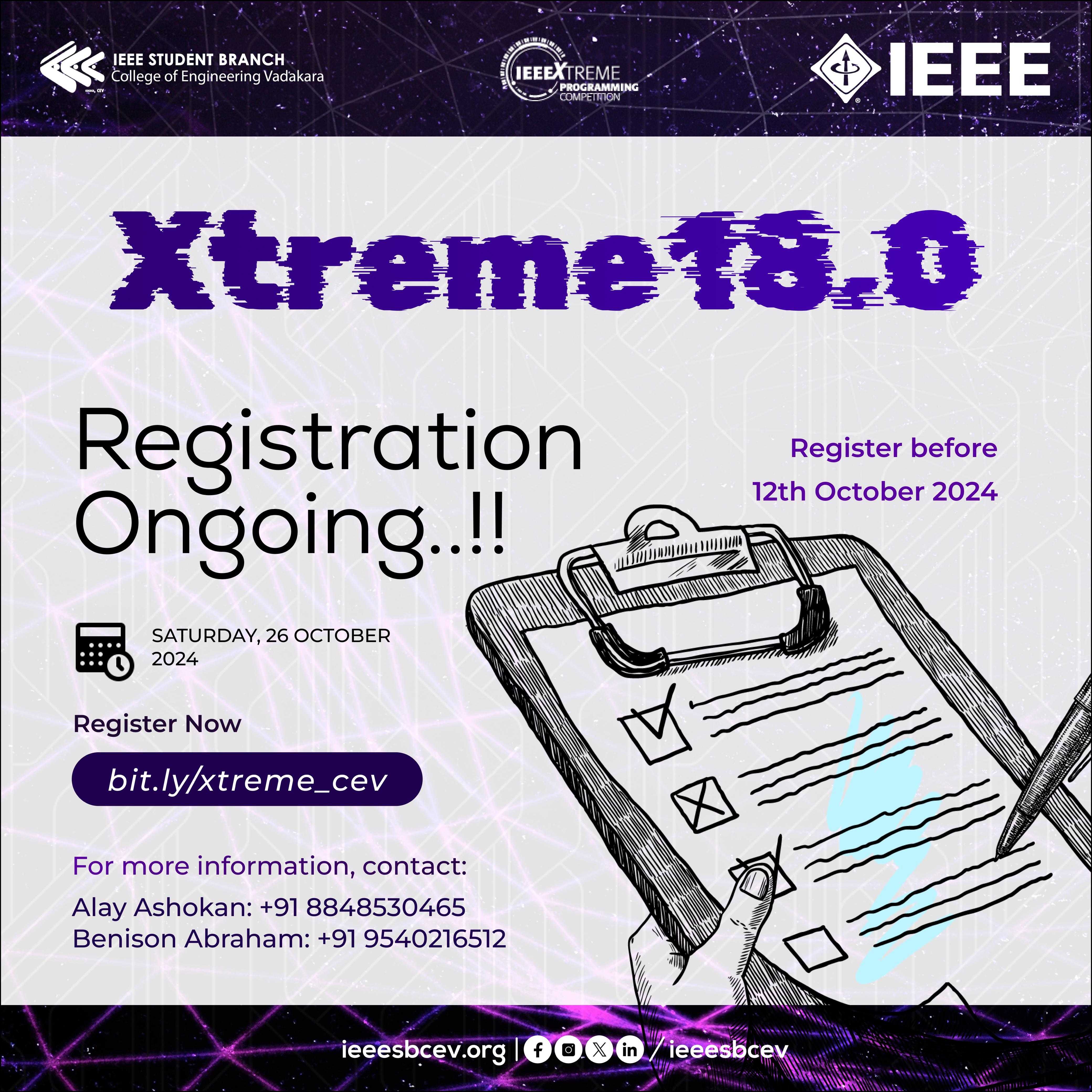 IEEE Xtreme 18.0 Registration